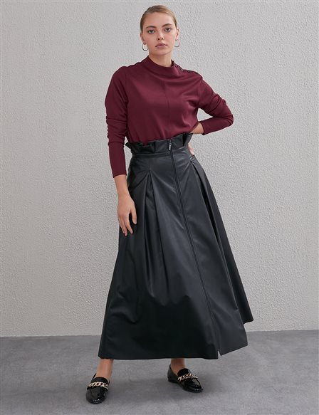 lacivert kalem etek