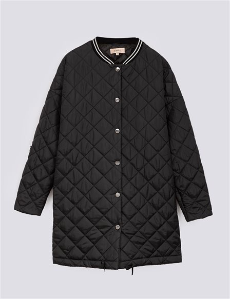 Quilted Jacket Black