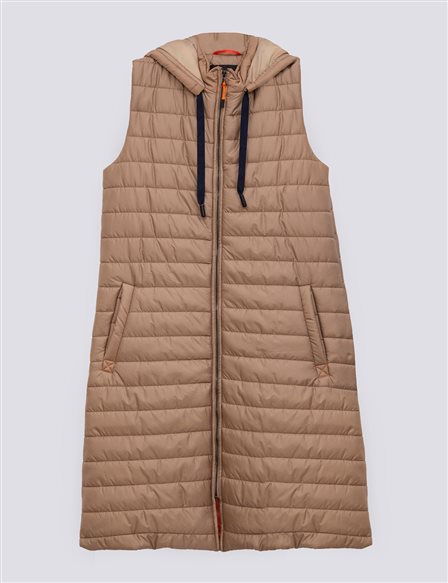 Quilted Sports Vest Mink