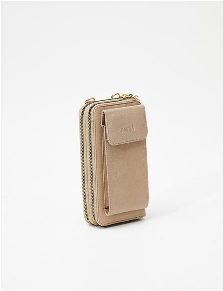 Multifunctional Wallet Bag Beige