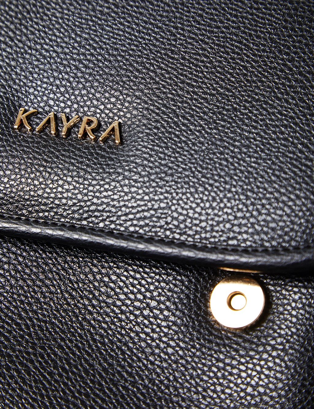 Snap Detailed Bag Camel B21 CNT21 Black