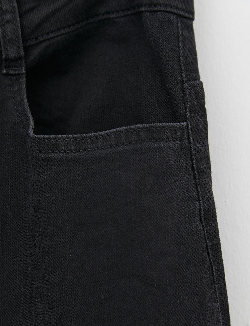 Flare Cut Denim Pantolon Siyah B21 19116