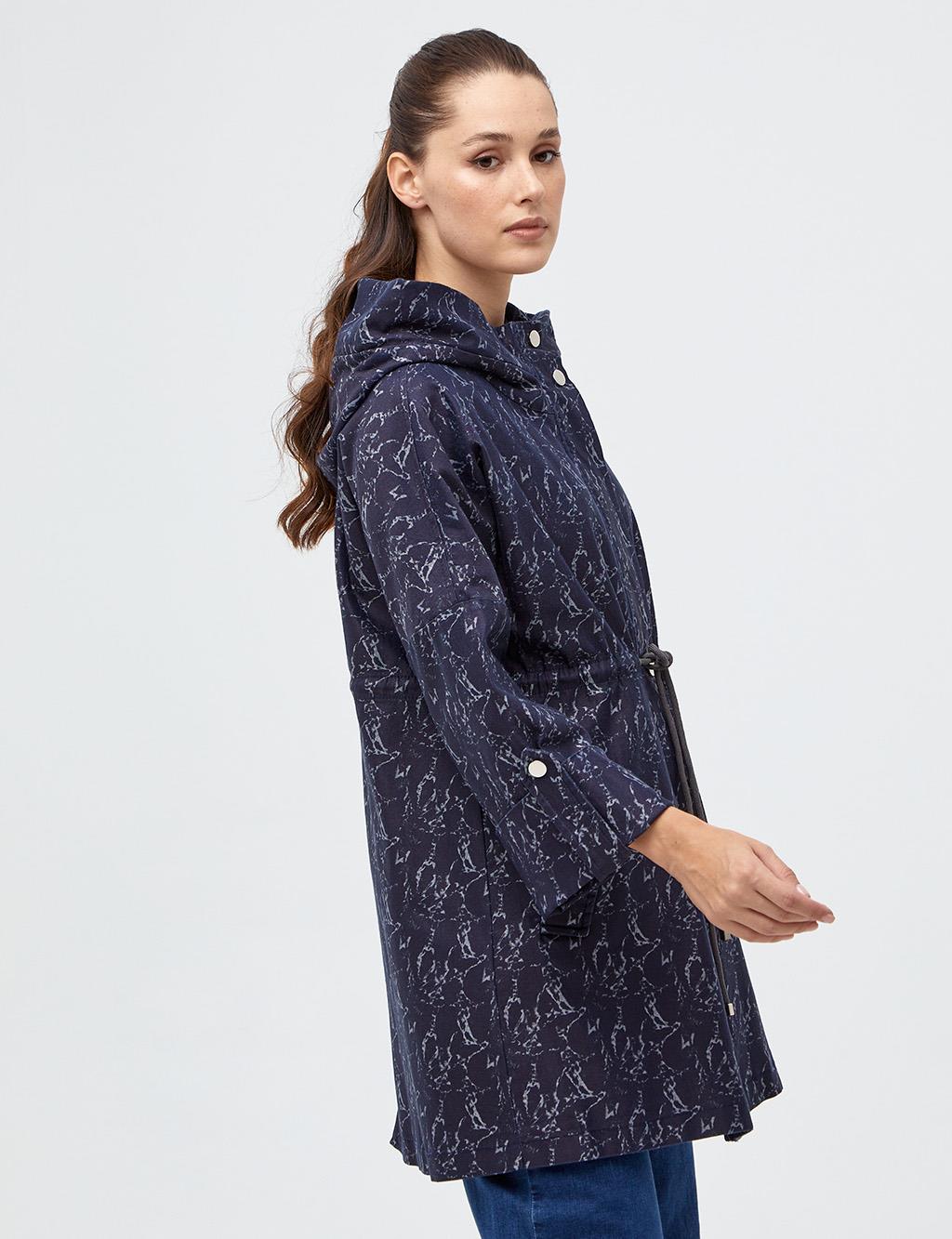 The Marseille Hooded Trench Coat