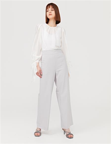 Basic Cepli Pantolon Gri SZ 19500