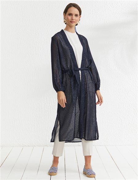 Belted Wear&Go Navy