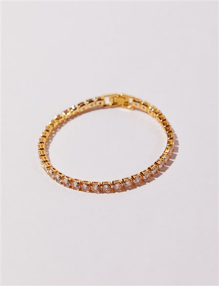 Stone Bracelet Gold