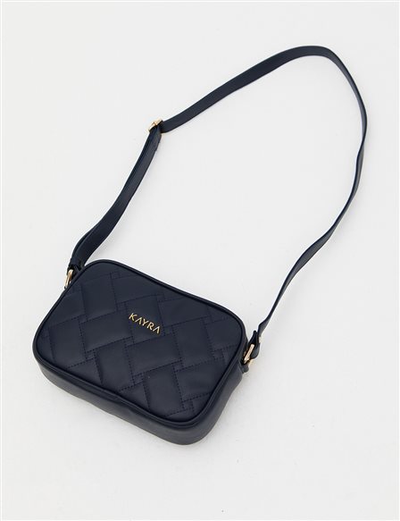 Quilted Bag Navy