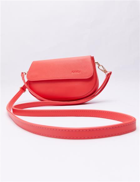 Covered D Form Bag Coral