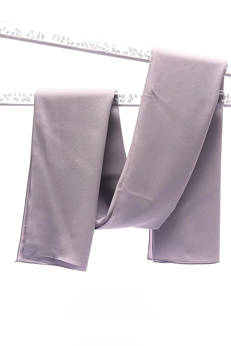 Kobe Crepe Shawl Gray