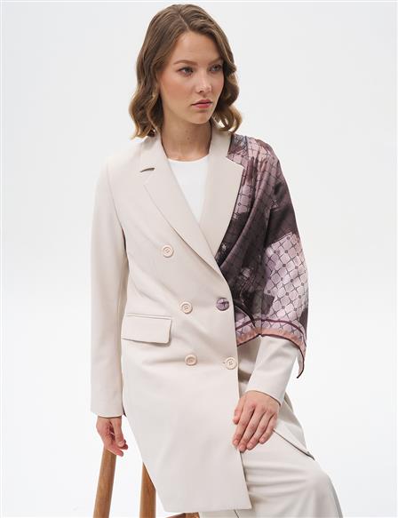 Basic Blazer Jacket Stone