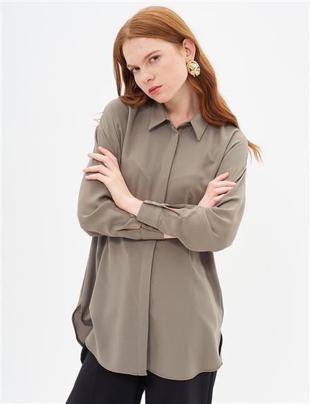 Basic Tunic in Khaki