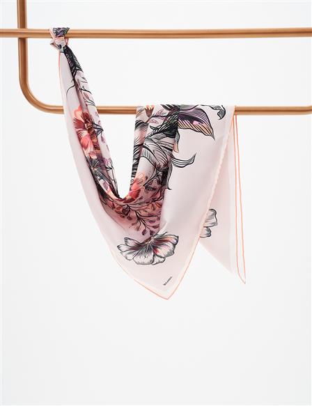 Floral Patterned Scarf Stone