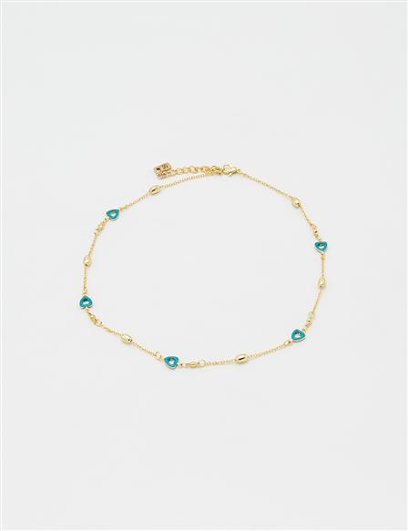 Çoklu Minimalist Figürlü Kolye Gold