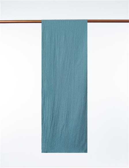 Mio Textured Scarf Slate Green