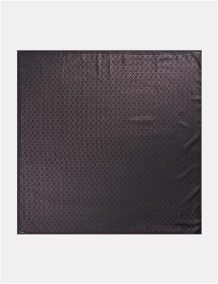 Monogram Scarf Brown