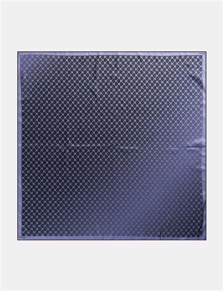 Monogram Scarf Black