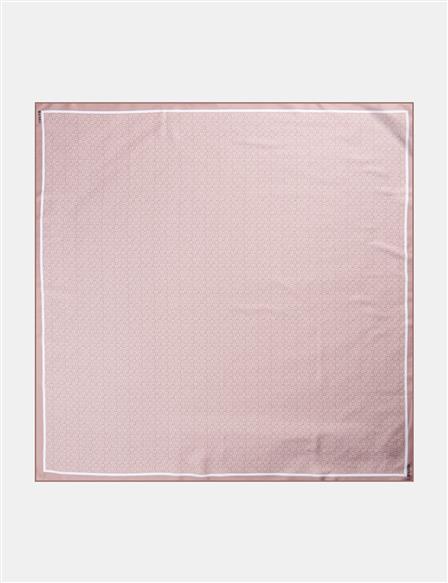 Logo Monogram Scarf Beige