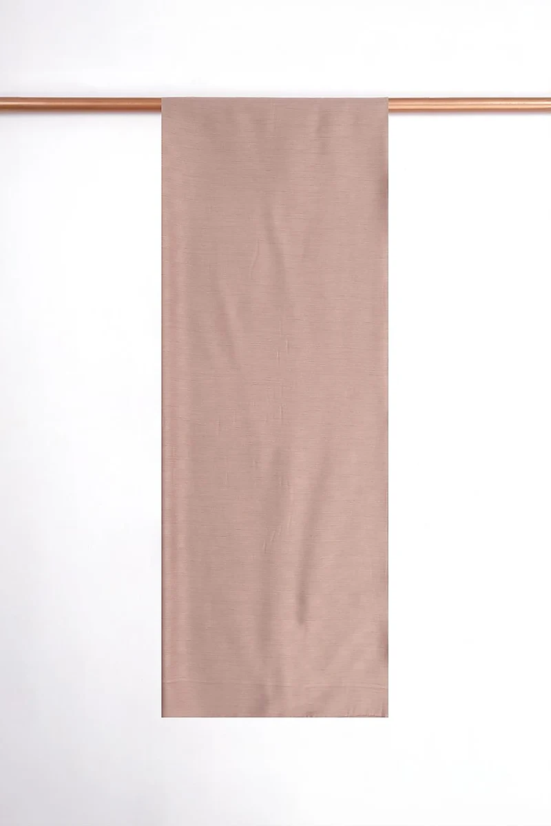 Checkered Silk Scarf- Mocha