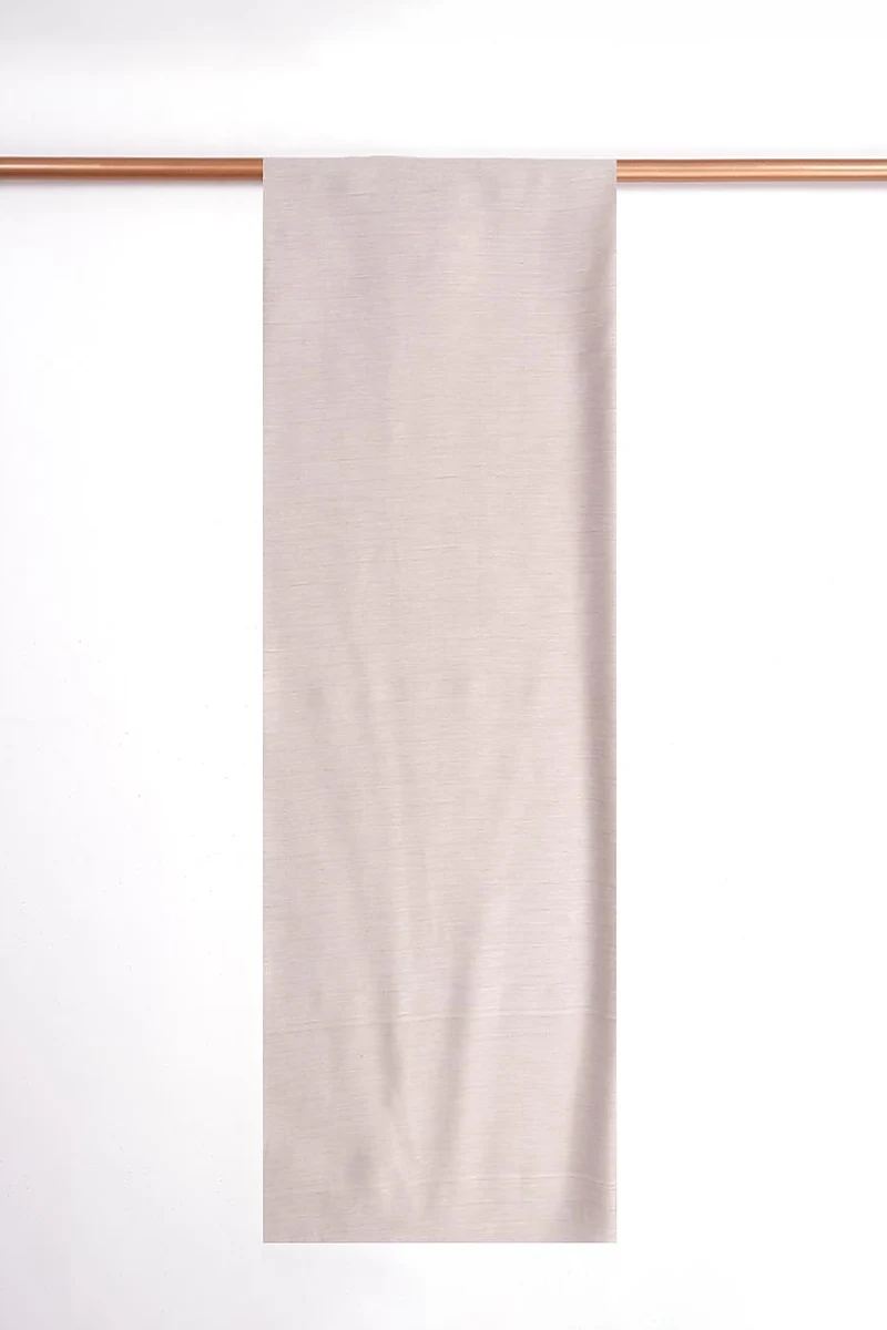 Fine Woven Silk Scarf – Stone