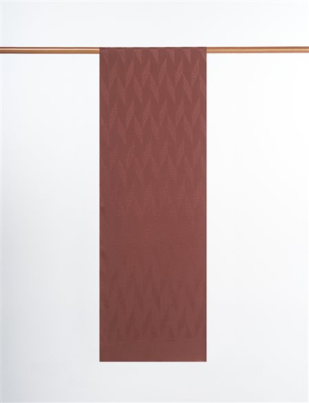 Geometric Pattern Sapphire Scarf in Brown