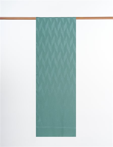 Geometric Pattern Sapphire Scarf in Mint