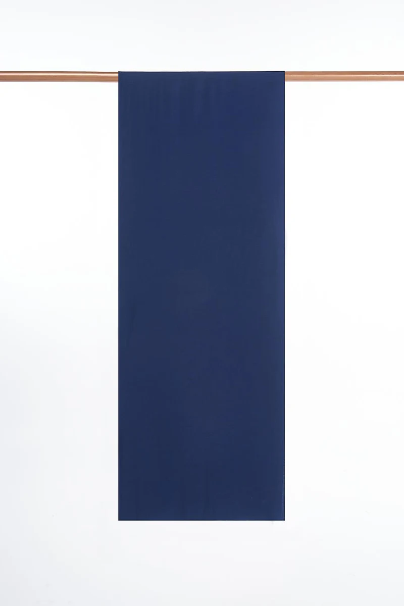Viscose Blend Shawl Navy Blue