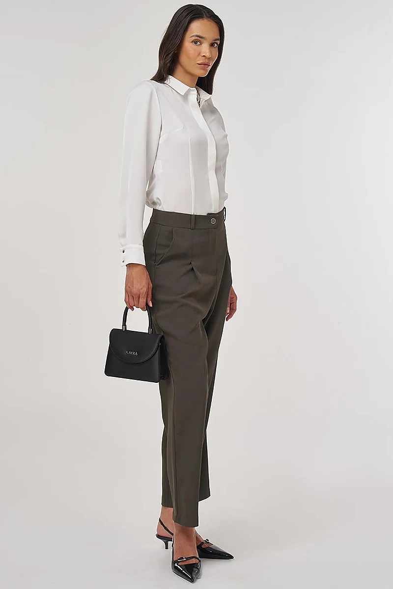 Darted Pants Khaki 