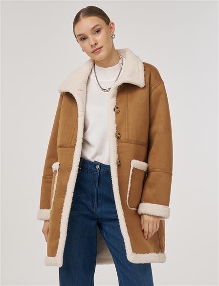 Torba Cepli Süet Kaban Camel 