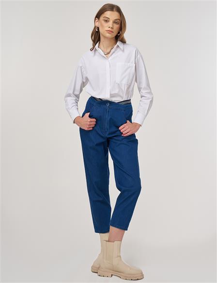 Relax Fit Denim Pants Indigo