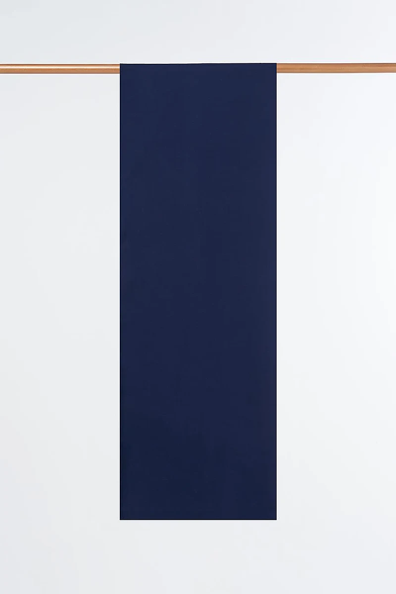 Basic Soft-Textured Viscose Shawl Navy Blue