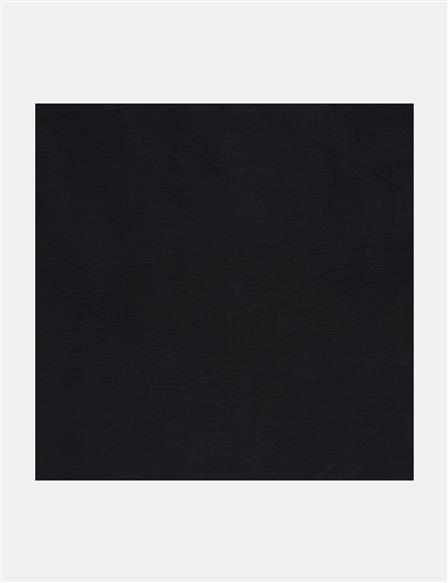 Viscose-Blend Scarf – Black