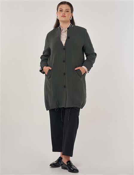 Rayon with Fold-Up Wrists Emerald
