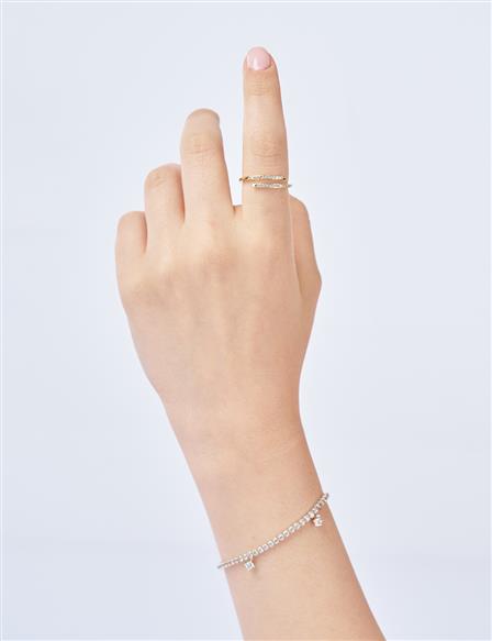 Double-Face Ring Gold