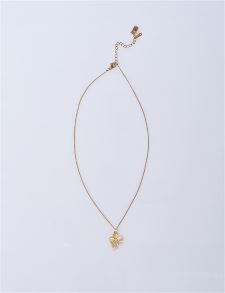Minimal Figürlü Kolye Gold