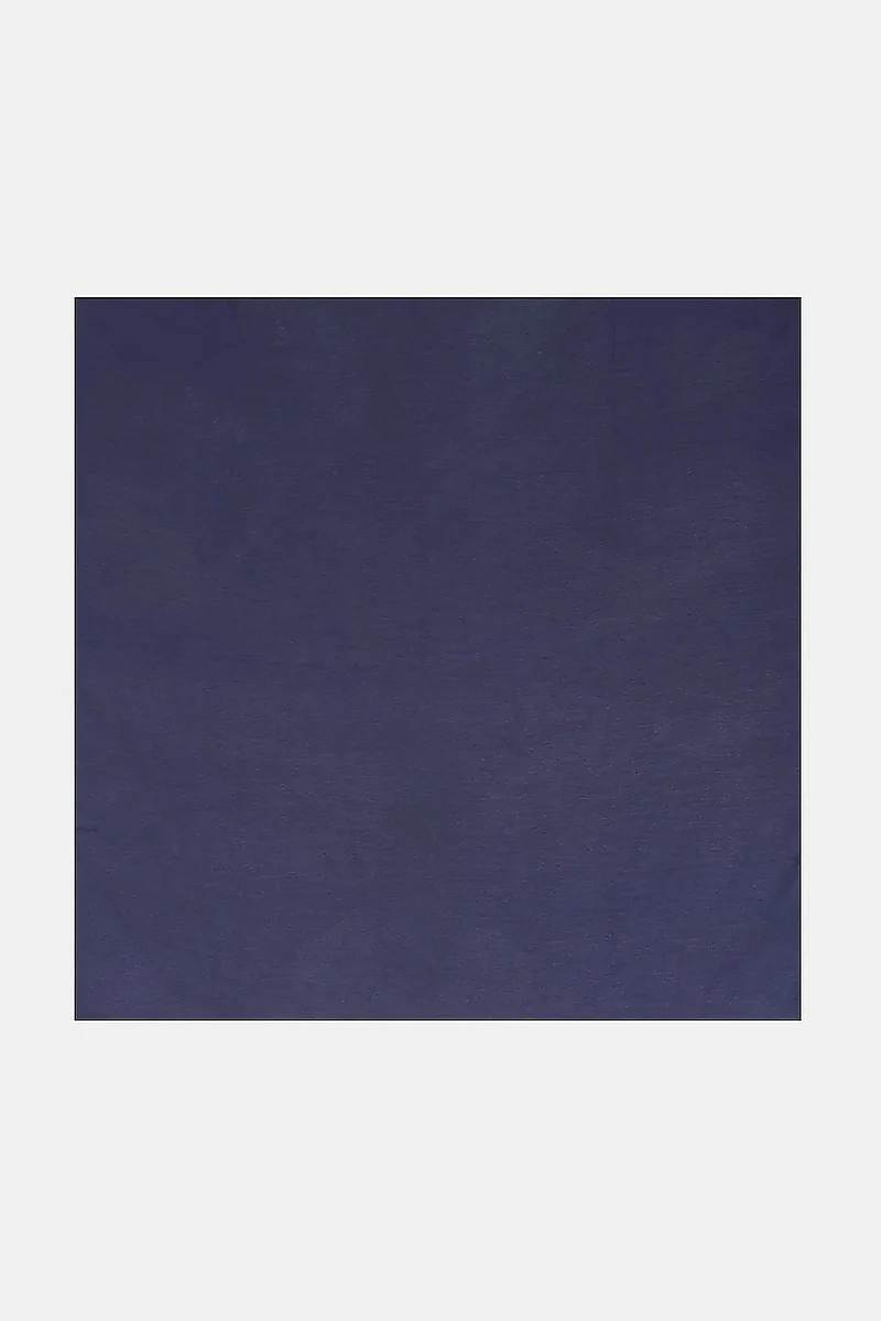 Viscose Scarf in Navy Blue