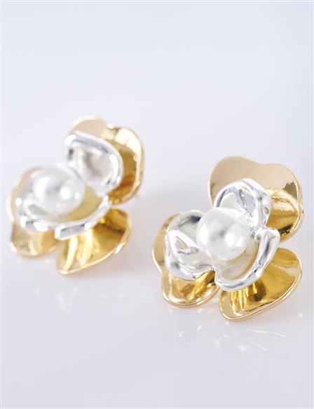 Pearl Earrings Gold