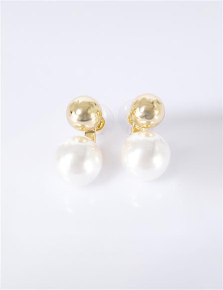 Pearl Earrings Gold