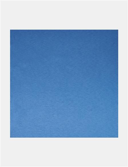 Jakarlı Düz Eşarp İndigo 