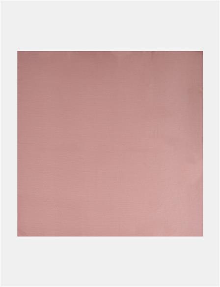 Simli Düz Eşarp Pudra 