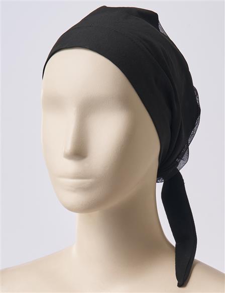 File Detaylı Bone Siyah