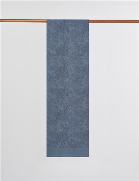 Soyut Desen Floş Şal Gri