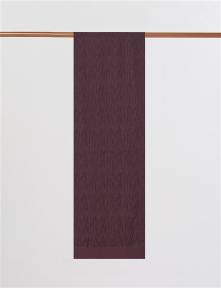 Desenli Floş Şal Acı Kahve 