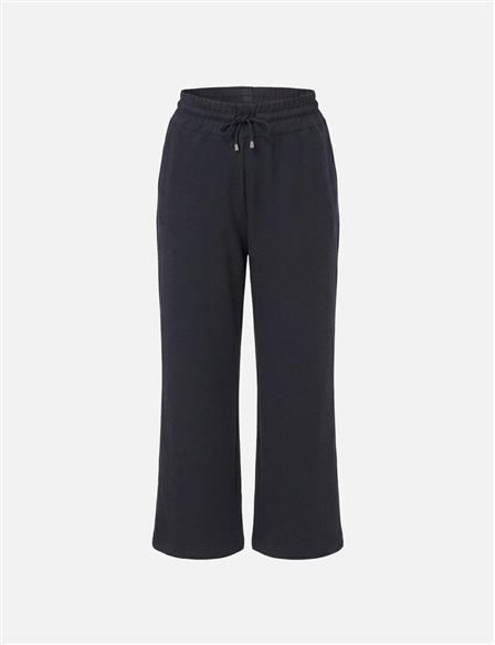 Rahat Kesim Rayon Pantolon Füme