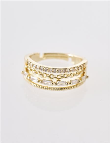 Spiral Ring Gold