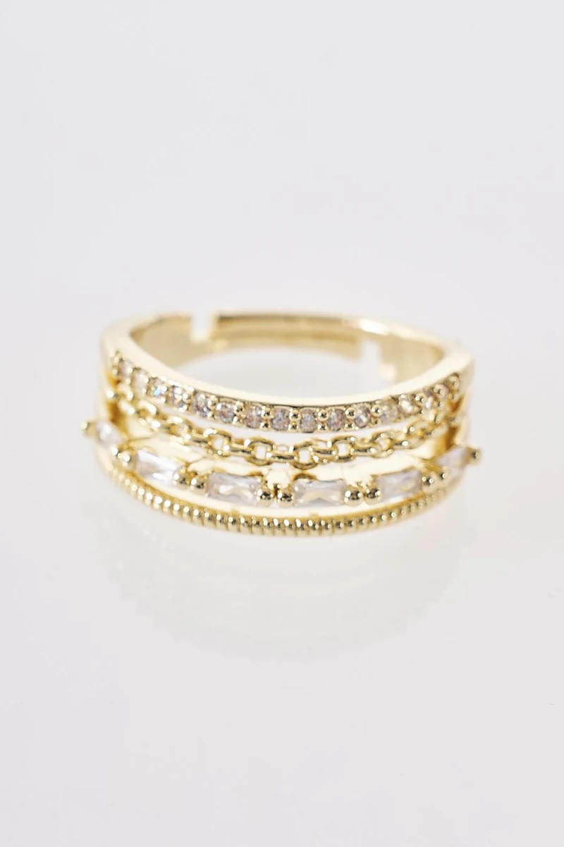 Spiral Ring Gold