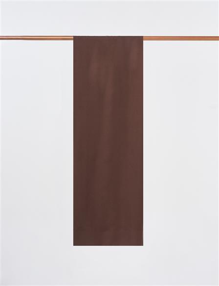 Logo Detailed Bamboo Scarf Brown