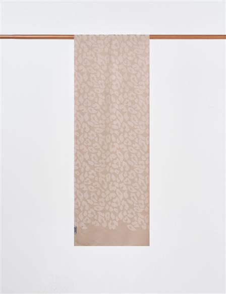 Abstract Pattern Bamboo Scarf Stone