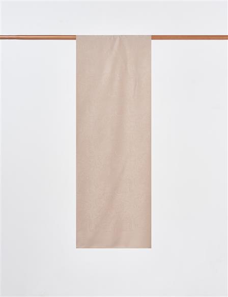 Patterned Bamboo Scarf Beige