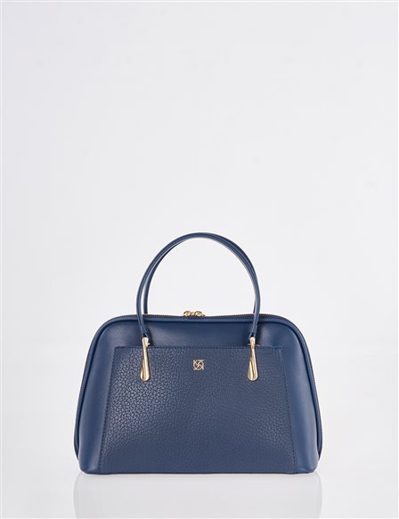 Classic Handbag Navy Blue