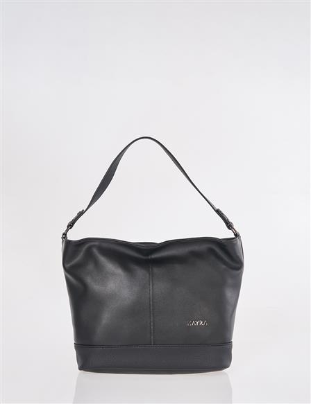 Büyük Boy Hobo Çanta Siyah